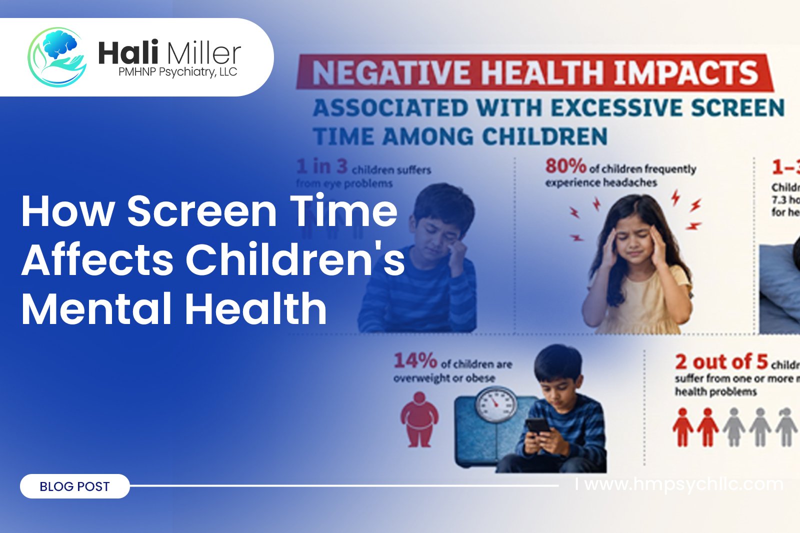 How Screen Time Affects Children’s Mental Health